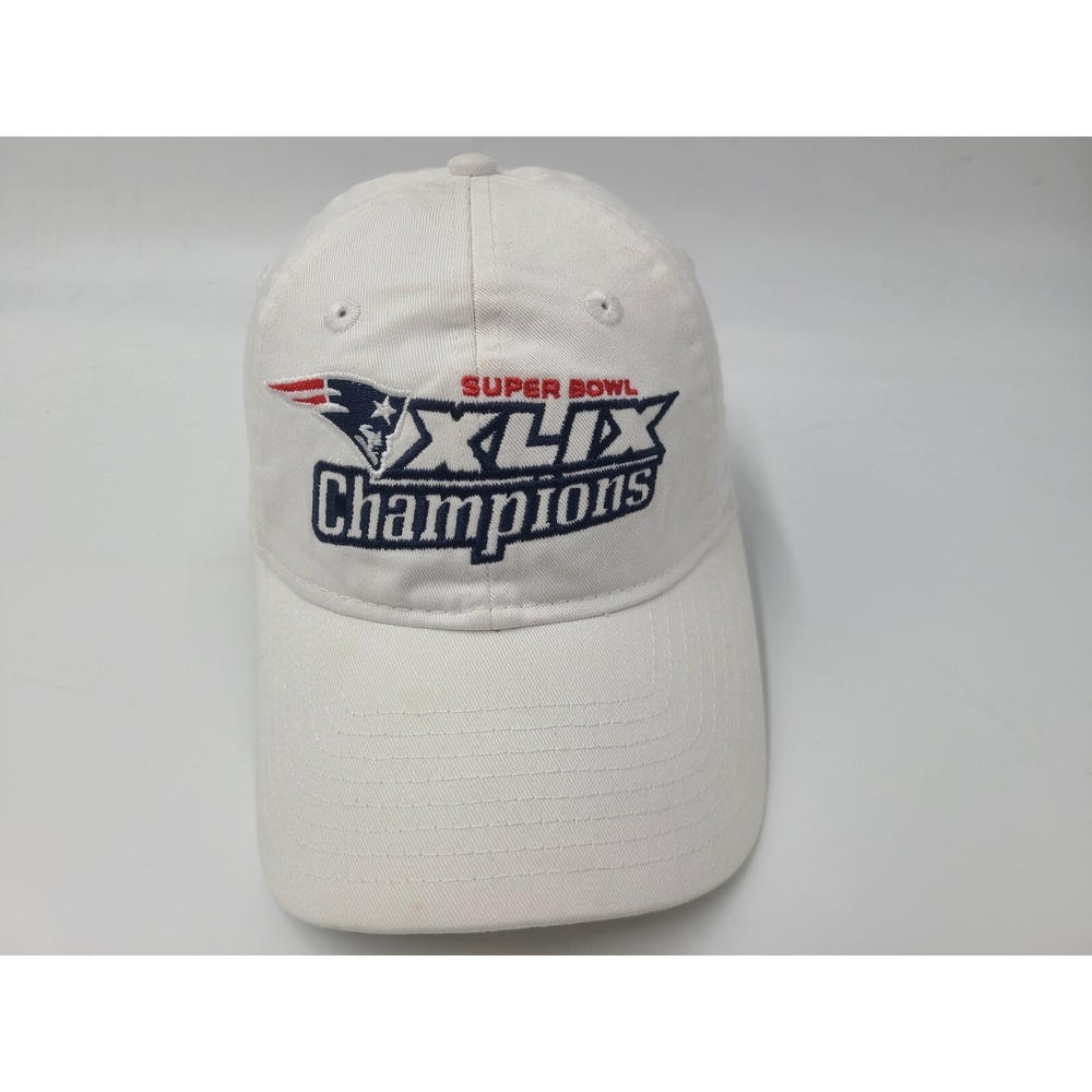 Women New England Patriots Super Bowl XLIX Champions New Era 9Forty Hat Cap NFL